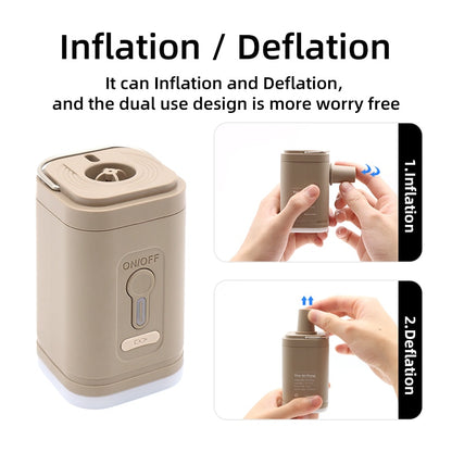 Lighting inflation pump